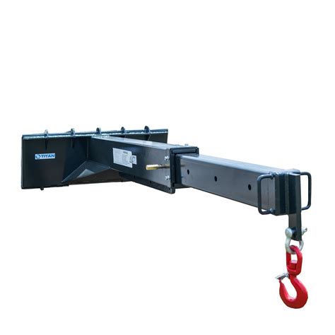 titan skid steer jib attachment